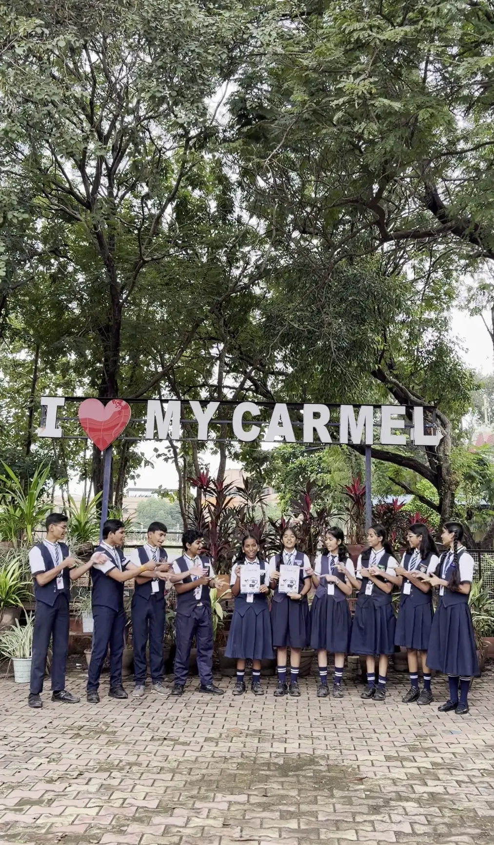 Playground in Carmel High School Gadchiroli