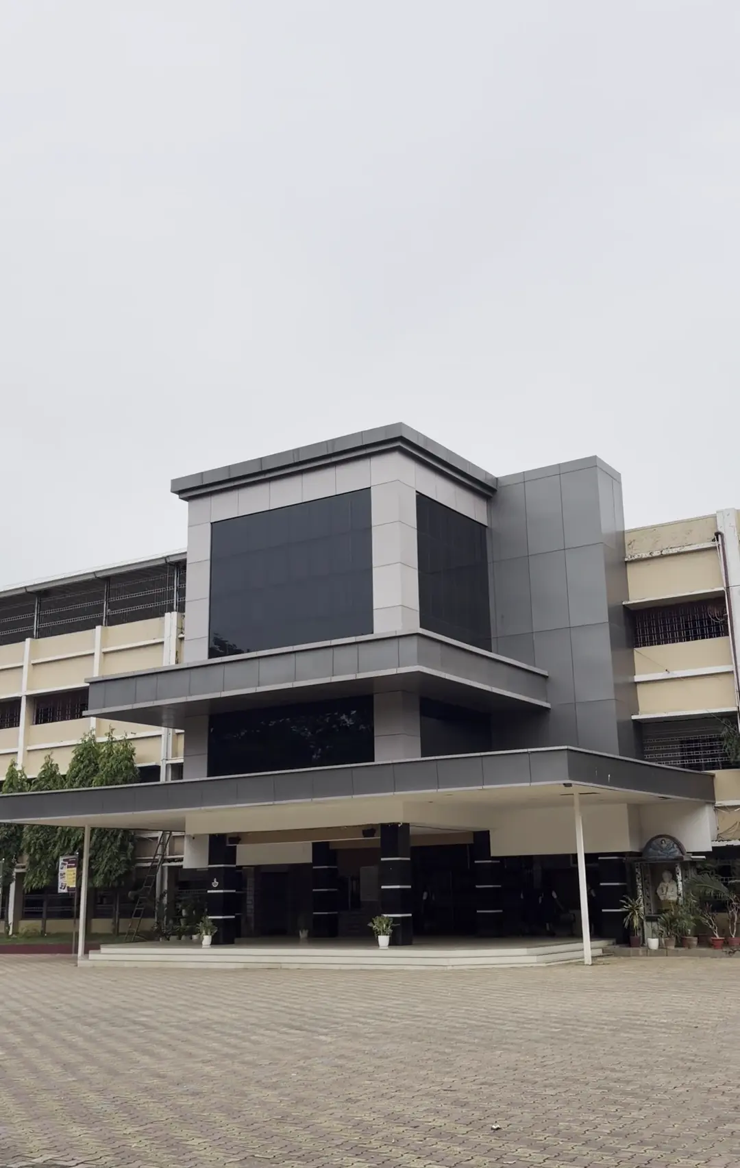 School Building of Carmel High School Gadchiroli